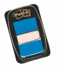 Zakładki POST-IT 25 X 43 mm niebieskie 50 kartek - X04452