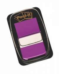 Zakładki POST-IT 25 X 43 mm purpurowe 50 kartek - X04455