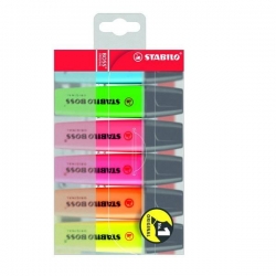 Zakreślacz STABILO BOSS ORIGINAL MIX 6 KOL. (G) - X08158