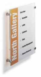 Tabliczka informacyjna 297 X 420 mm DURABLE CRYSTAL SIGN - X07943
