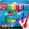 Kredki plastikowe COLORPEPS 18 szt - X00931
