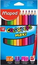 Kredki trójkątne COLORPEPS MAXI 12 szt. - X00933
