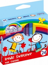 Kredki świecowe 32 kolorów FIORELLO - X00677
