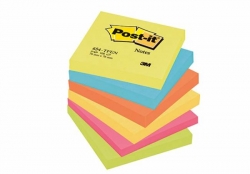 Bloczek POST-IT? paleta energetyczna 76 X 76 mm 6 bloczków po 100 kartek  - X02547