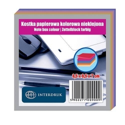 Wkład do pojemnika DONAU nieklejone kolorowe 83 X 83 mm DONAU - X04992