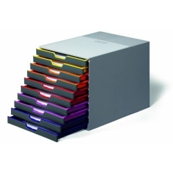 Pojemnik 10 szuflad DURABLE VARICOLOR - X05463