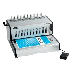 Bindownica grzebieniowa GBC CB30E Pro Heavy Duty, z elektrycznym dziurkaczem, binduje do 500 kartek A4